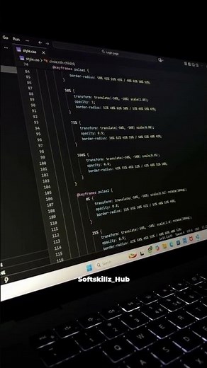 Modern Login Page Design | HTML CSS Tutorial
