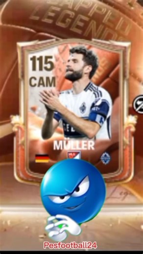 MULLER 115 CAM☠️#shortsfeed #fifamobile #easports #fcmobileid