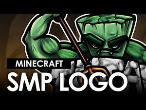 SMP Server Logo Design - Speedart #tomislavartz