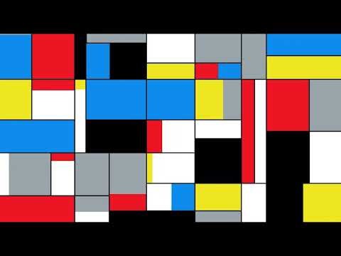 Mondrian Screensaver