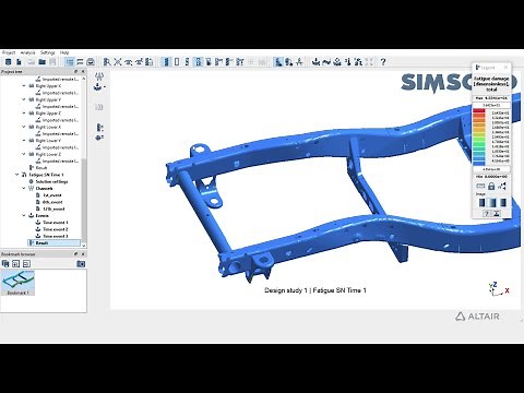 Fatigue Analysis in Altair SimSolid 2020.2