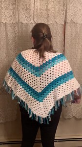 Crochet Boho Fringe Poncho - Etsy