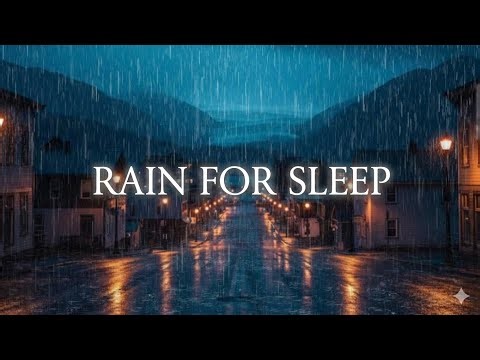 🌧️ Alaska Night Rain Sounds for Deep Sleep & Insomnia Relief | Calm Rain Ambience 🌙