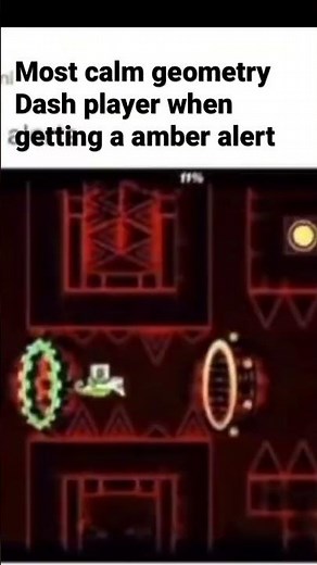 Geometry dash player gets a amber alert