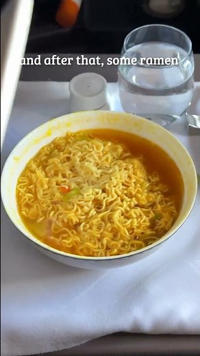 Food On The World's Longest Flight😱 19 Hours - New York to Singapore!