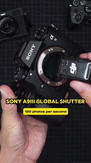O my god it’s insane #SONY #A9III GLOBAL SHUTTER vs sony a7iii high+ #burst