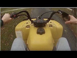 First Test Drive: Yamaha Timberwolf ATV Project