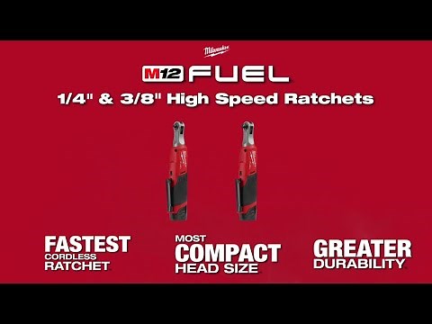 Milwaukee® M12 FUEL™ High Speed Ratchets