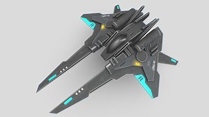 Low poly spacecraft - Buy Royalty Free 3D model by Anima Z (@Anima-Z)