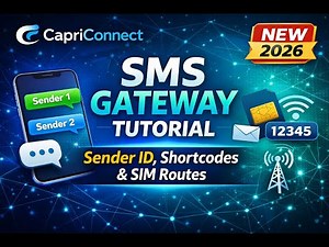 How to SENT SPOOF SMS: SMS GATEWAY WITH SENDER ID TUTORIAL 2026! BULK SMS. SHORT CODES.