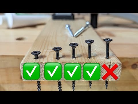 今すぐ使えるDIYの裏技 木割れや緩んでダメになったネジ穴の復活方法