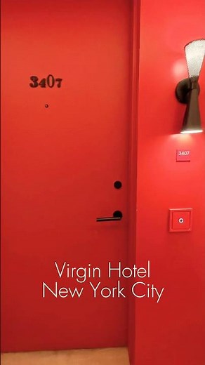 Virgin Hotel New York City 🎉 #travel #nyc #newyork