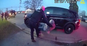Body camera footage shows Waukegan police officer throw man to ground