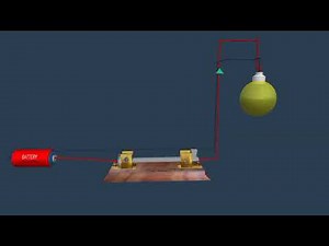 One Way Electrical Switch 3D Animation | How It Works