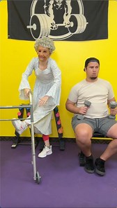 Old lady shocks stranger with her talent An old woman is at the gym and makes a man worried that she will hurt herself with what she is about to attempt. But then she shocks him with insane flexibility. This original video was produced by Making Magic, Network Media and Allie Sparks. | Silly Skits & Sentimental Scenes