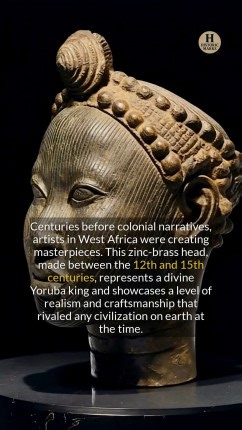 This African sculpture rivals any from its era, but have you ever seen it in a museum? #arthistory #history #ancienthistory #blackhistorymonth | Historic Marks