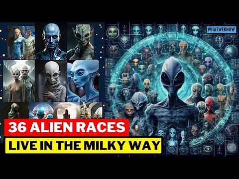 36 Alien Races Live In The Milky Way, & Humans Are Composed Of 22 Different Alien Races