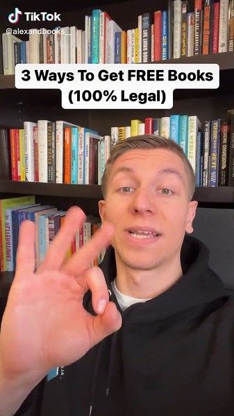 3 Ways to get books for FREE: -overdrive.com -pdfbooksworld.com -reddit.com/r/FreeEBOOKS SHARE this post to spread the word to fellow readers! 📲 PS: For more reading tips & tricks follow Alex & Books 👈