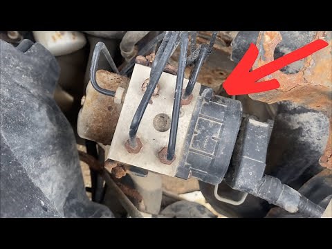 ABS Control Module Ford F150 5.4L 2004-2008 Location and Replacement