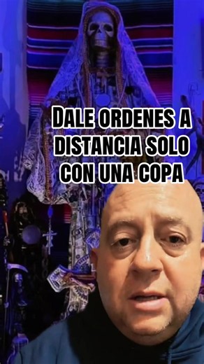 How to Give Remote Commands with a Cup (Santa Muerte Context)