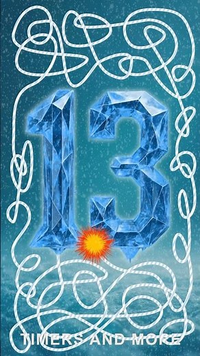 Advent Countdown - Day 12: Number 13 Timer Bomb 💎💥 #HolidaysWithYouTube
