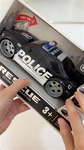 Police Car ASMR 🚓 | Tapping Sounds on Box (So Relaxing)