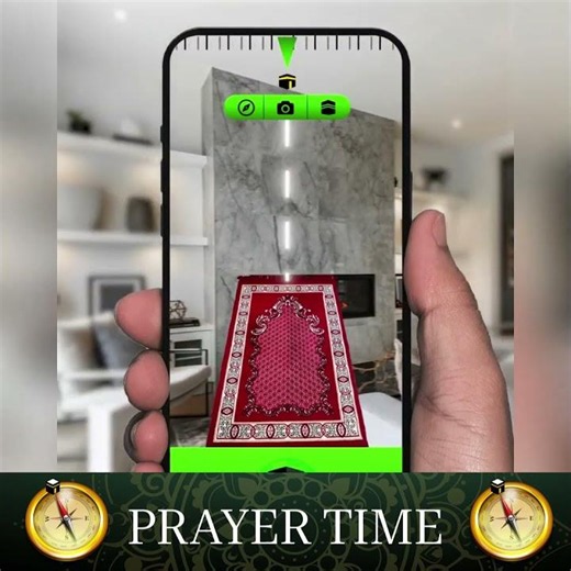 Find Qibla Anywhere in Seconds 🕋 #shorts
