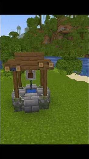 💦 Easy Minecraft Well Build!