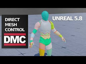 Unreal Engine 5.8 Control Rig - Direct Mesh Control (DMC) "tutorial" (guesswork)