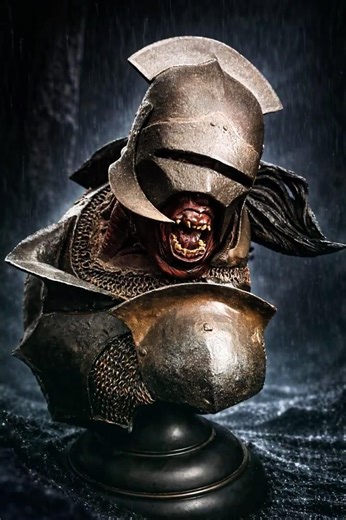 The Lord of The Rings Uruk-Hai Swordsman 1/4 Bust (Weta Workshop/Sideshow)