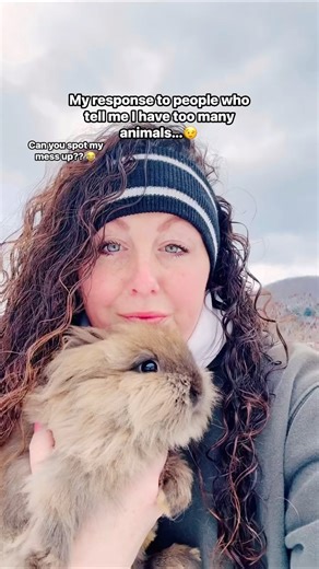 “When people tell me I have too many animals…”🐓🐕🐇🐈 This is just for fun!!! 😂 Anyone hear this before? 😂 Check back for more farm humor, chicken raising tips, Great Pyrenees tips, real farm life experiences, and chores, as we navigate and grow in our homestead life. 💕 #FarmLife #HomesteadLife #RabbitsOfTikTok #BackyardChickens #FarmHumor | Many Rivers Silkies & Homestead