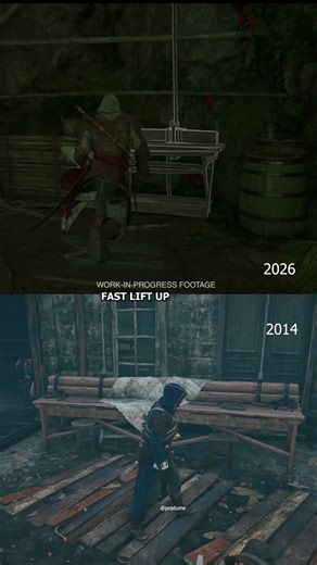 Fast Lift Up Assassin Creed Black Flag Resynced Or Unity #shorts #assassinscreed