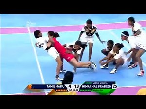 Tamil Nadu vs Himachal Pradesh Girl's Kabaddi Match Full Highlights | Khelo India School Games 2018