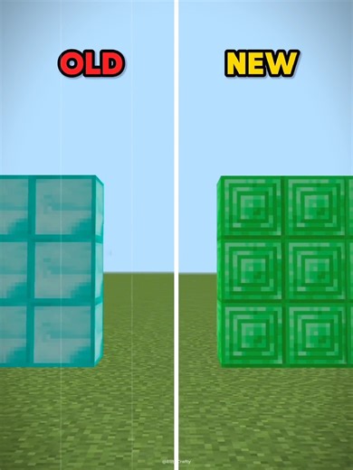 Minecraft Old and New Nostalgia Moment