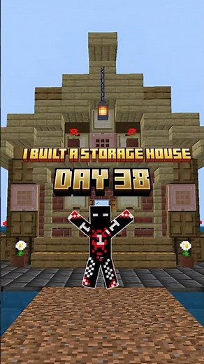 New storage house minecraft #minecraft #minecraftshorts #minecraftbuilding #trending #gaming #viral