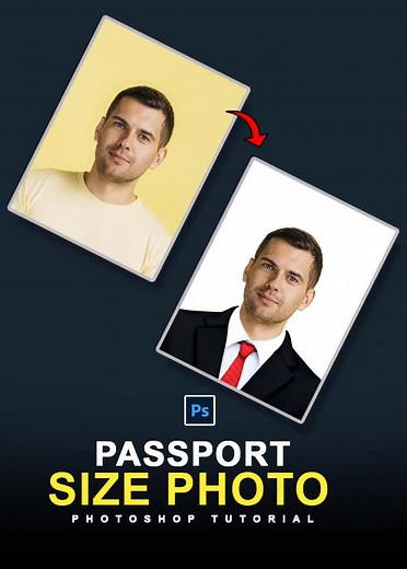 Cómo hacer una foto tamaño pasaporte en Photoshop