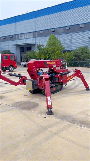 Spider crane, remote control operation. It is equipped with a safety control system. A variety of specifications can be selected. Support export and custom-made. Welcome foreign friends in need to negotiate and cooperate WhatsApp 8618062191891 #crane #lift truck #truck crane #crawler crane #forklift crane #engineering truck #China special vehicle #special vehicle export #foreign trade procurement #import and export Trade | 后天