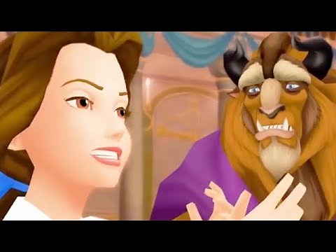 Beauty and the Beast Kingdom Hearts 2.5 | Gameplay