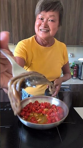 FISH FILET WITH PUTTANESCA SAUCE #cooking #sicily #italianrecipe