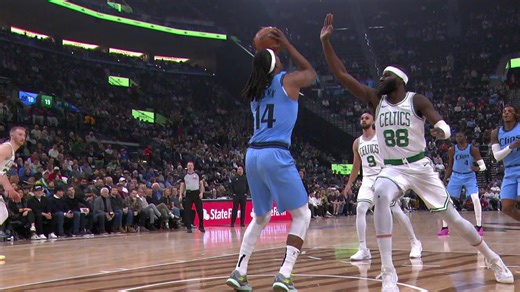 Derrick Jones Jr. with 17 Points vs. Boston Celtics