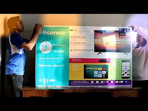 Unboxing Hisense 58" 4K UHD Smart TV + Brief Configuration