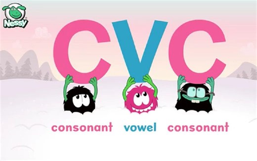 【中字】Go Hairy自然拼读：CVC单词