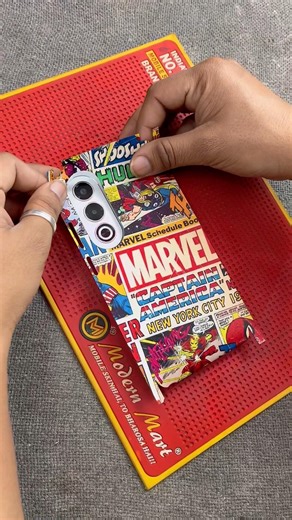 Marvels Print 3d mobile skin #reels #mobileskin #art #diy #marvel #marvelgear #shorts #viral #reel