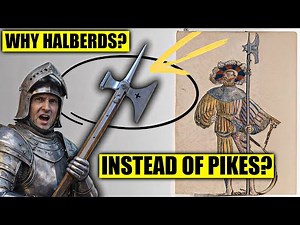 Why did Medieval Soldiers use HALBERDS?