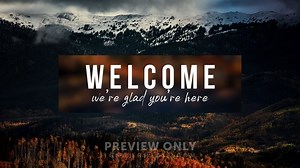 Thanksgiving 3 - Welcome - Title Graphics