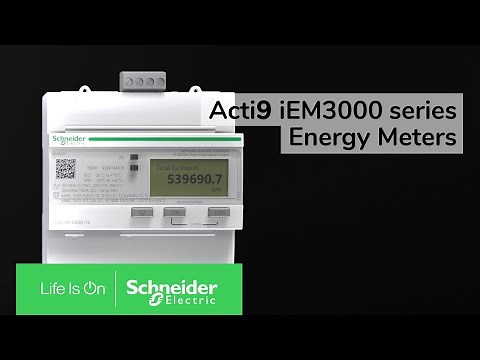 Acti9 iEM3000 energy meters | Schneider Electric