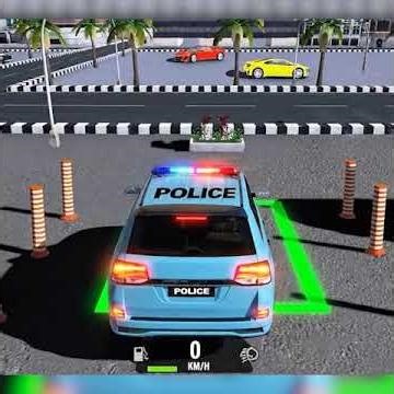 Police Cop Parking Game Zam
