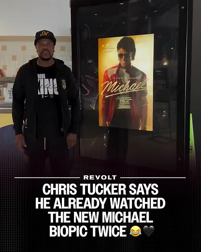 Chris Tucker Watches Michael Jackson Movie 3rd Time