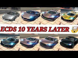 Extreme Car Driving Simulator 10 YEARS LATER🤯 || Evolution!! 2014-2024 || Then Vs Now Comparison ||