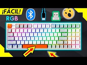 Teclado Mecanico RGB INALAMBRICO (Machenike K500)